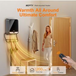 Brand New Cold Weather Bundle 2 In 1 Space Heater & Humidifier Bundle