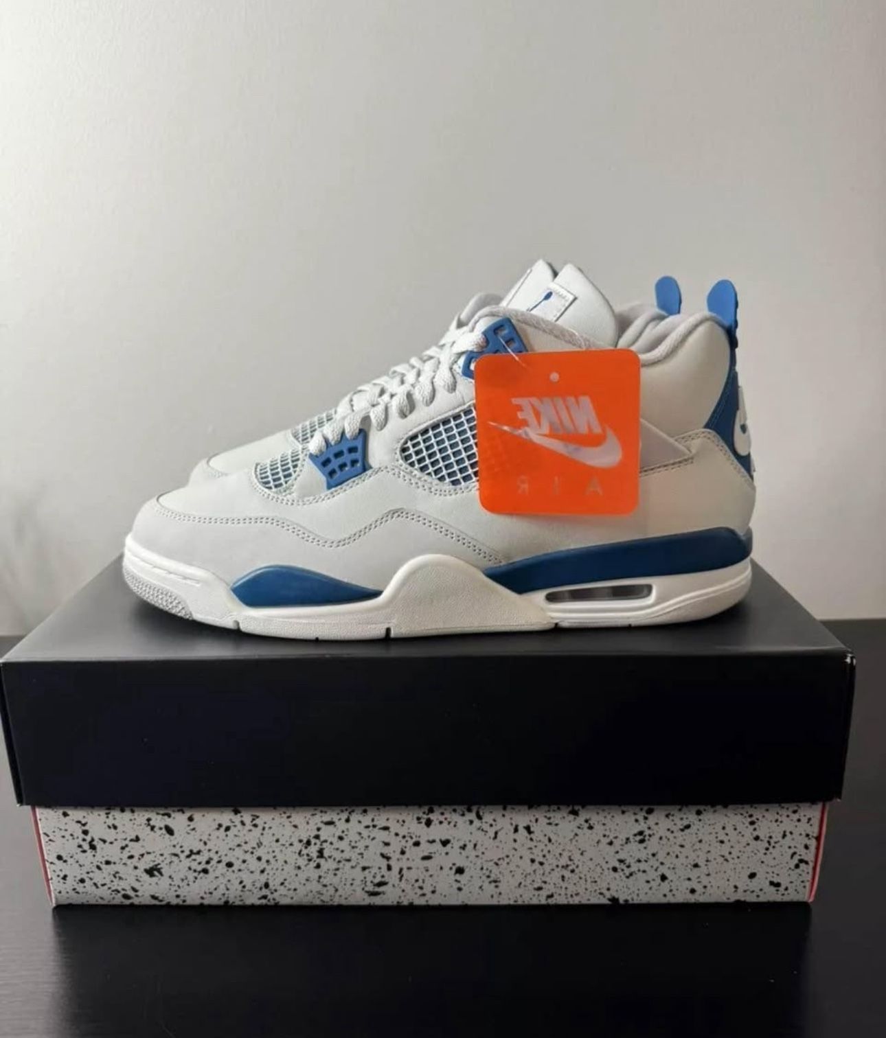 Size 11 - Nike Air Jordan 4 Retro Industrial Blue Military Blue