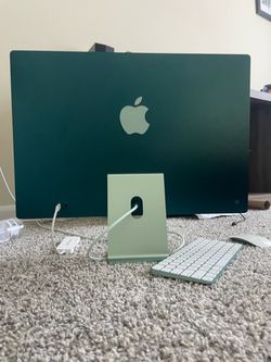 Apple iMac 24-Inch Green All-in-One Desktop