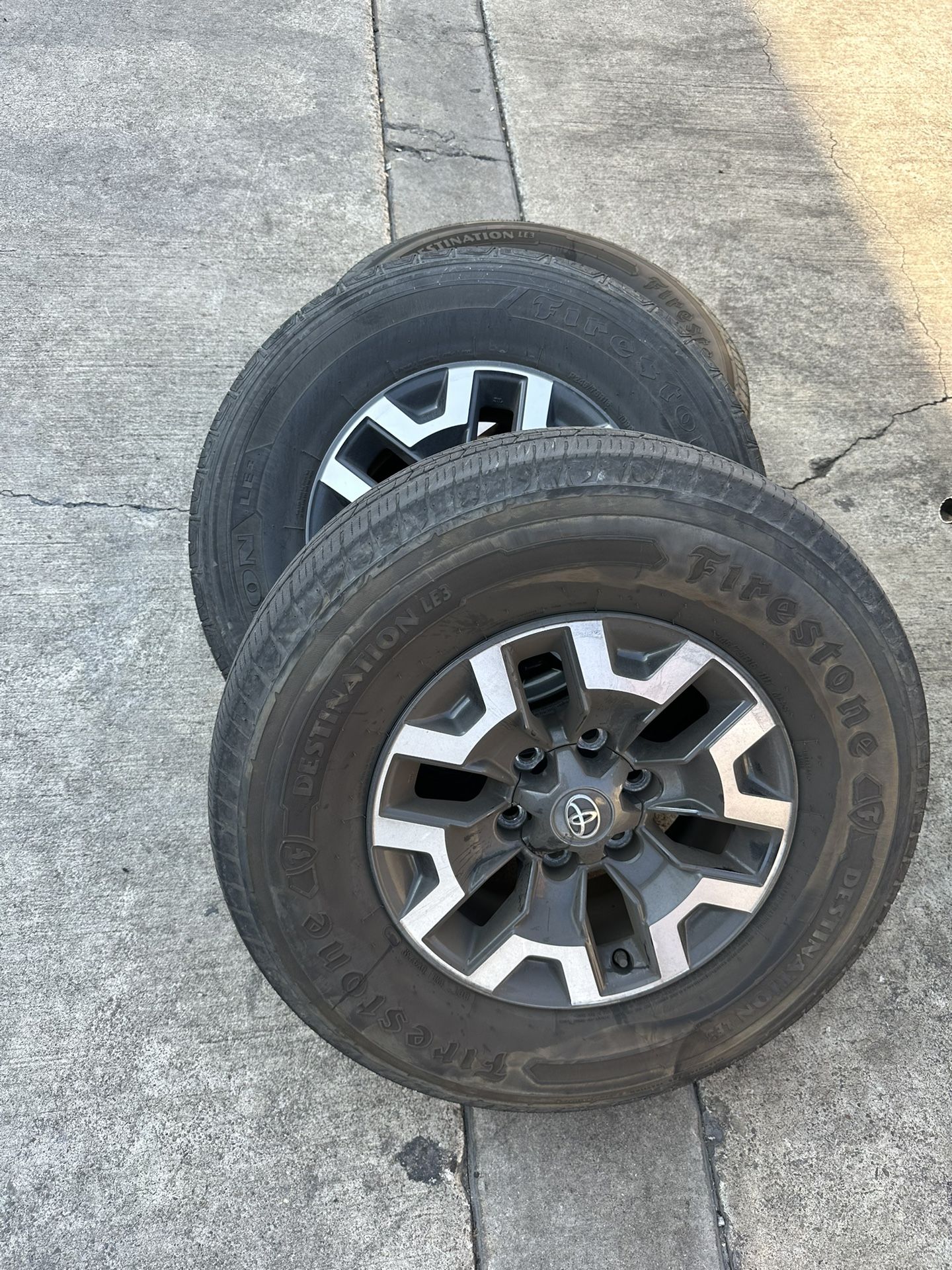 2021 TRD Off Road Rims With Tires