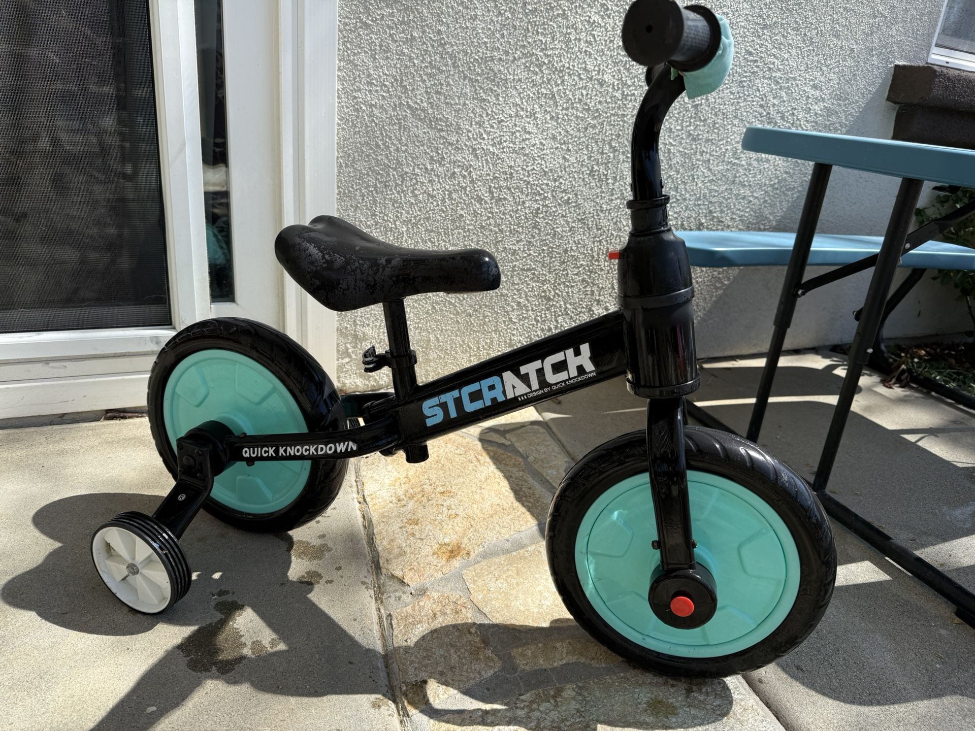 Balance Bike With Training Wheels