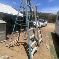 Two 8ft Ladders $50