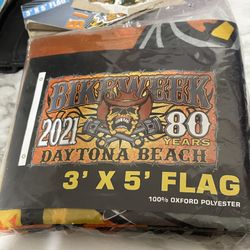 Bike Week 3x 5 Flag