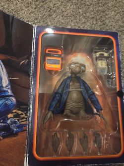 E.T. 40th Anniversary Ultimate Telepathic E.T. NECA, NEW!