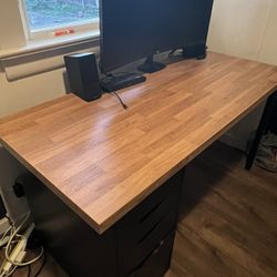 IKEA Office Desk Set up