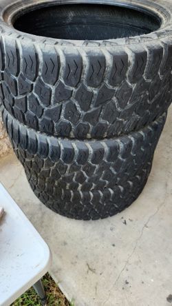 Set of 3 All-Terrain Tires