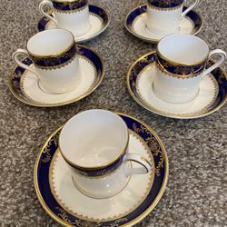 Vintage VICEROY Royal Grafton Bone China Tea Cup & Saucer Set- Made in England
