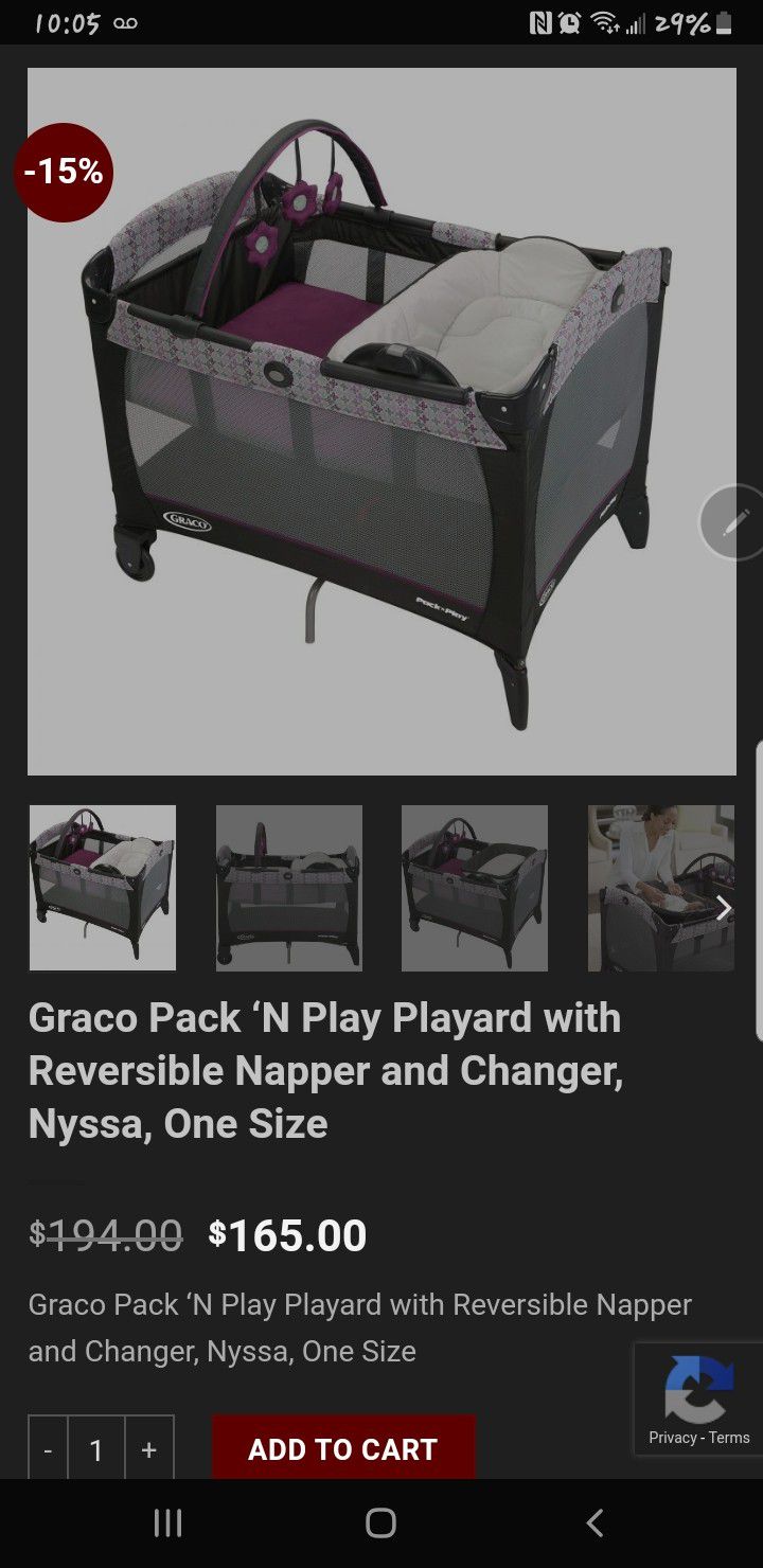 Graco Pack ‘N Play Playard with Reversible Napper and Changer,