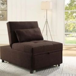 Osborne Collection Futon-Pull out Sleeper sofa -All in one! available in brown Now 349.00 Free Delivery 🚚 