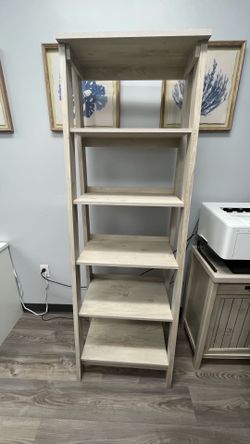 Open frame bookshelf