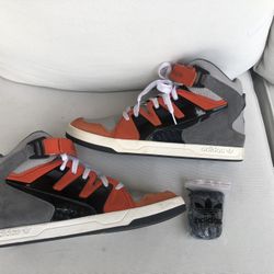 Mens Adidas Grey-black-orange