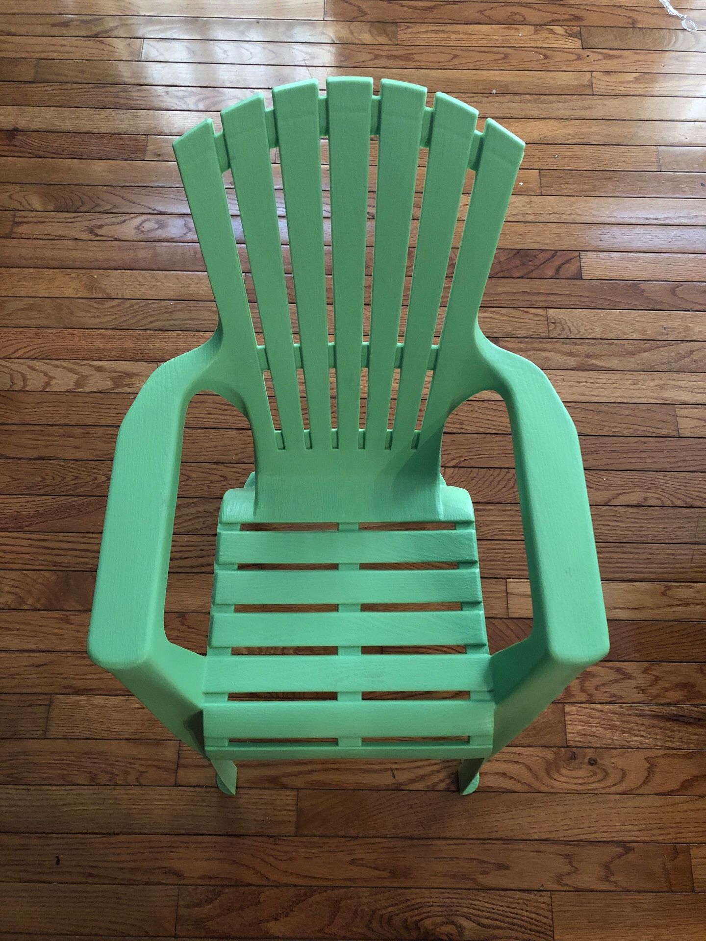 Green kids chair