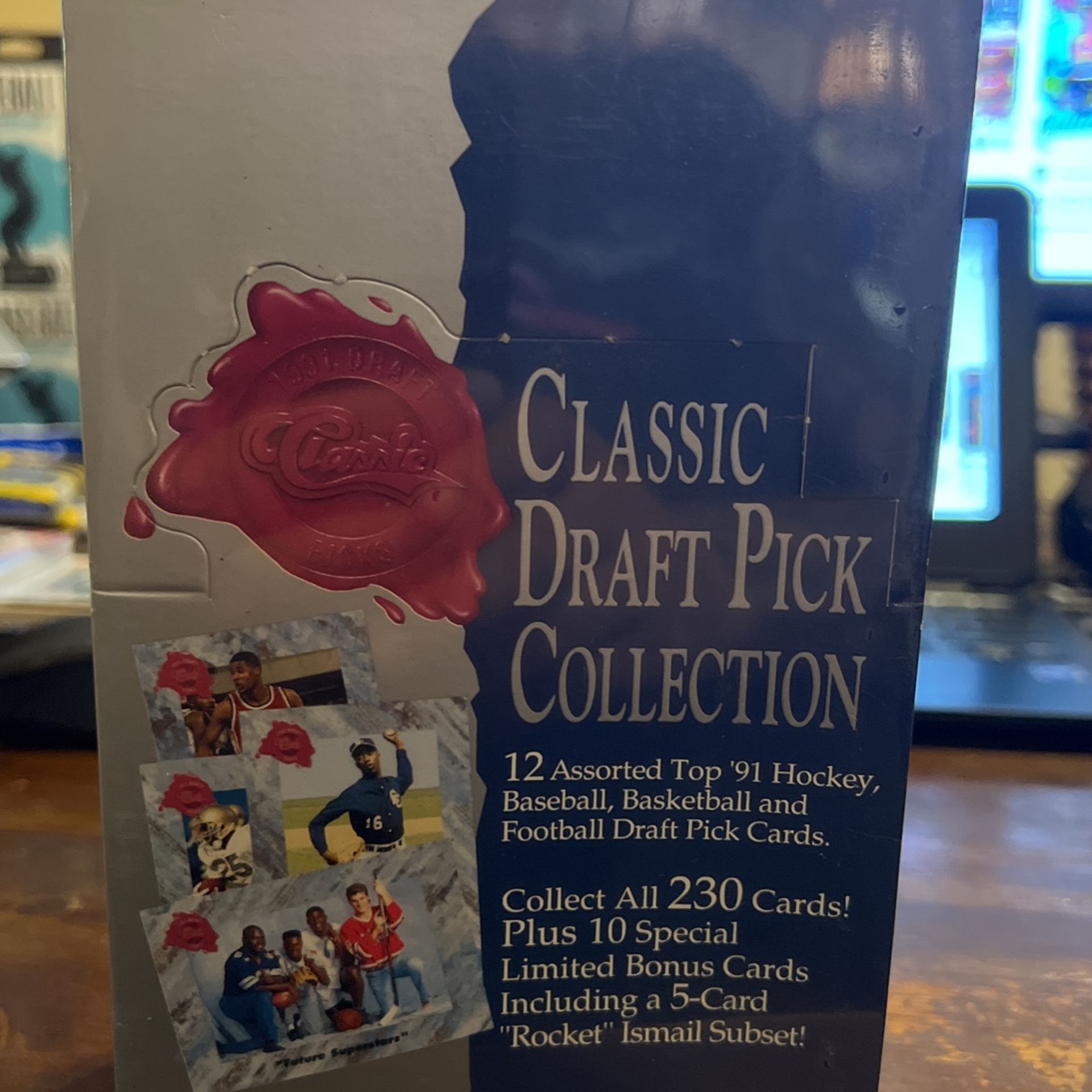 Classic Draft Pick Sealed. 
