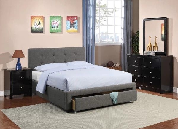 Full Size Bed Frame/ Mattress Included. ◾️ Cama Full Size / Colchon Incluido