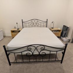 Queen Bed Frame And Mattress 