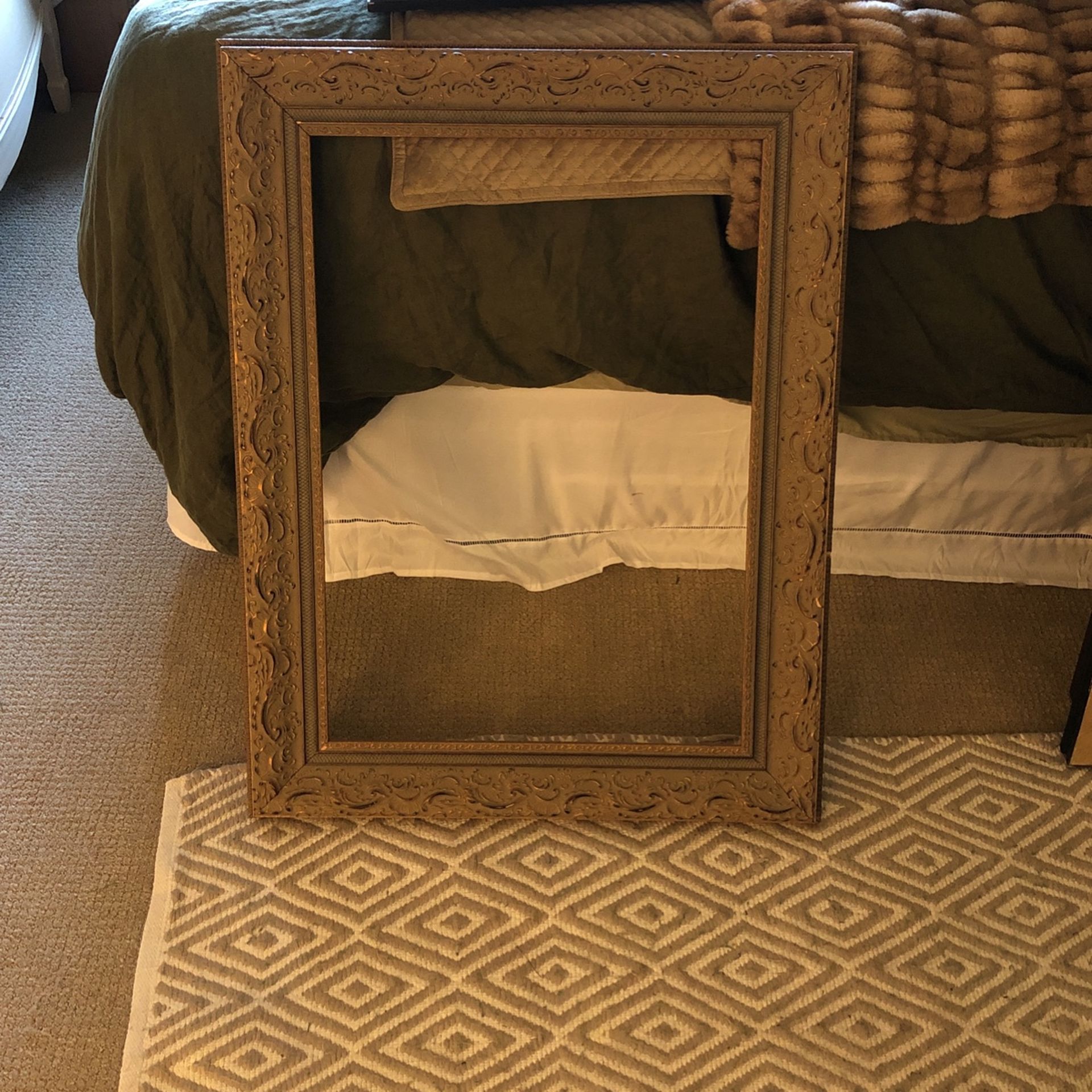 Gold Wood Frame