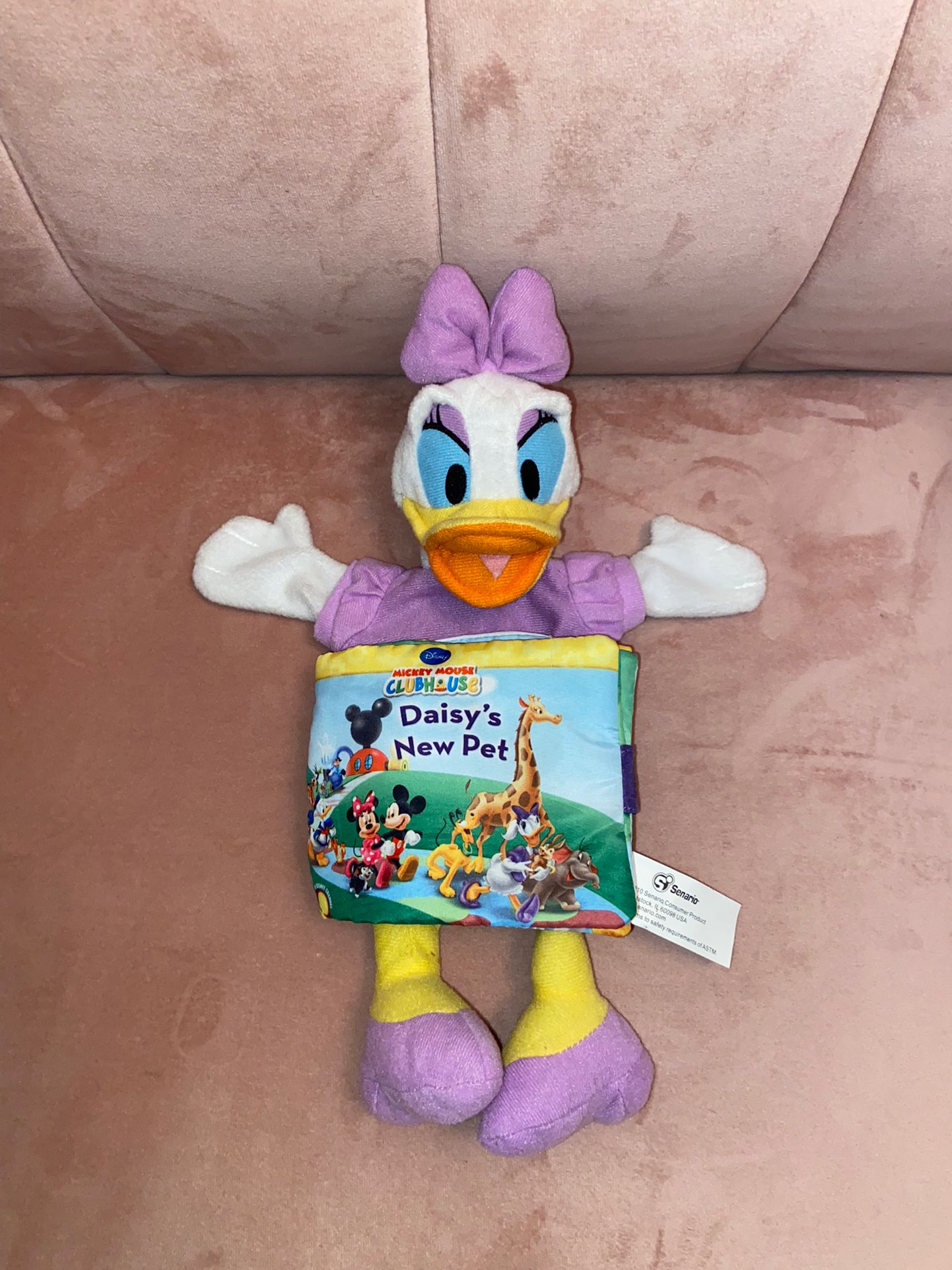 Disney Jrs Daisy Duck Pillow Book