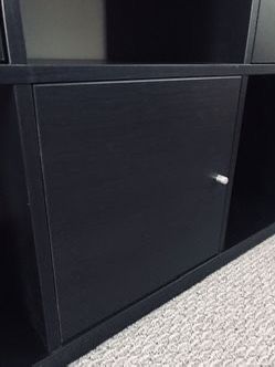Kallax Door Black IKEA 