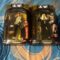 Aew Figures Julia Hart And Orange Cassidy 