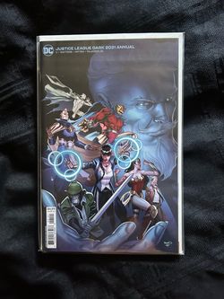 DC Justice League Dark 2021 Annual 1 Cover B Paul Renaud Card Stock NM/VF