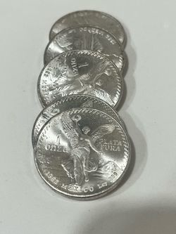 5-1982 One Troy Ounce of .999 Fine Silver Libertads