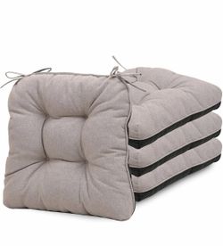 RACE LEAF Chair Cushions - light grey
