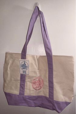 New Lavender Trader Joe’s Reusable Tote Bag