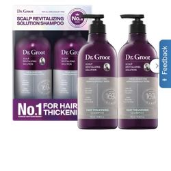 Dr. Groot Scalp Revitalizing Shampoo, 23.6 fl oz, 2-pack