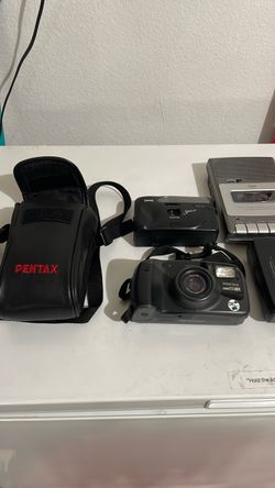 Pentax camera,spirit sp camera,(2)recording & apple iPad stand