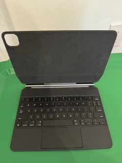 Apple - Magic Keyboard for 11-inch iPad Pro (1st, 2nd, or 3rd Generation) and iPad Air (4th, or 5th Generation) - Black