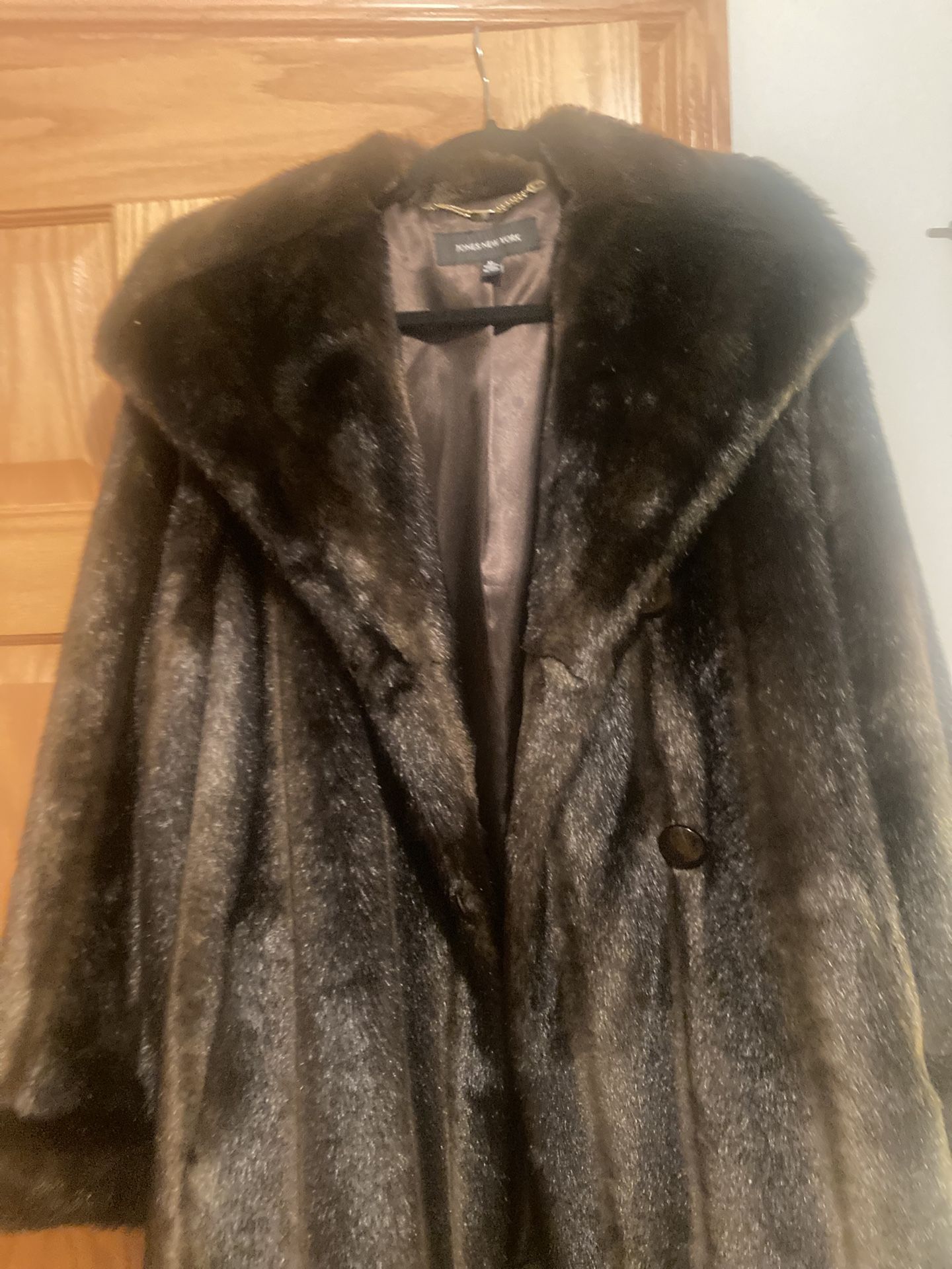 Faux Mink Relax Jacket Size XL
