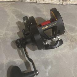 PENN FATHOM "30LD2" Leverdrag TWO SPEED Saltwater BIG GAME Fishing Reel in VERY GOOD SHAPE!!! Reel has been fished with a few scuffs.