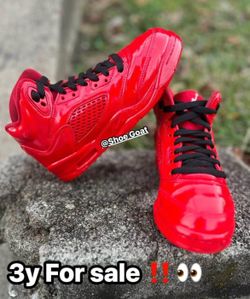 Red Jordans - Size 3Y