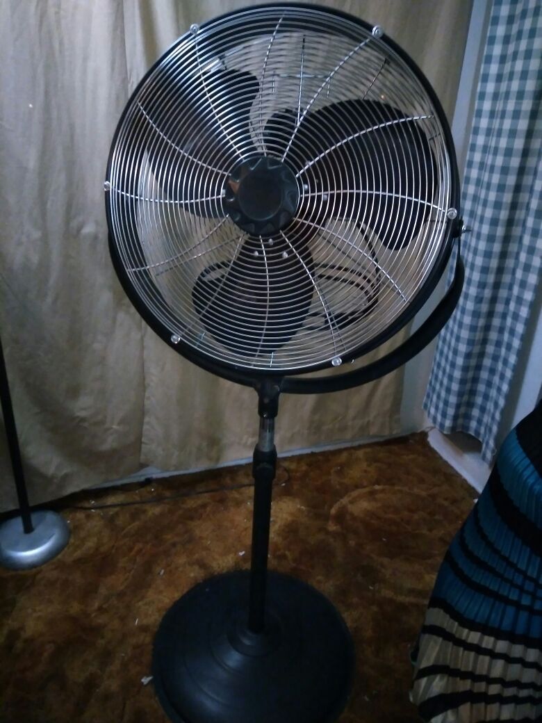 20" utilitech industrial high velocity pedestal 3 speed fan