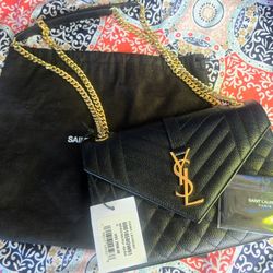 Saint Laurent Envelope Medium Handbag 