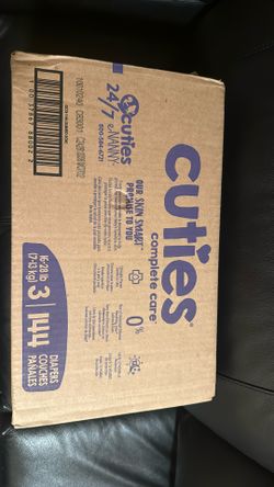 Cuties Diapers Size 3