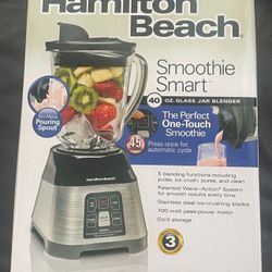 Hamilton Beach Smoothie Blender Brand New In Box 