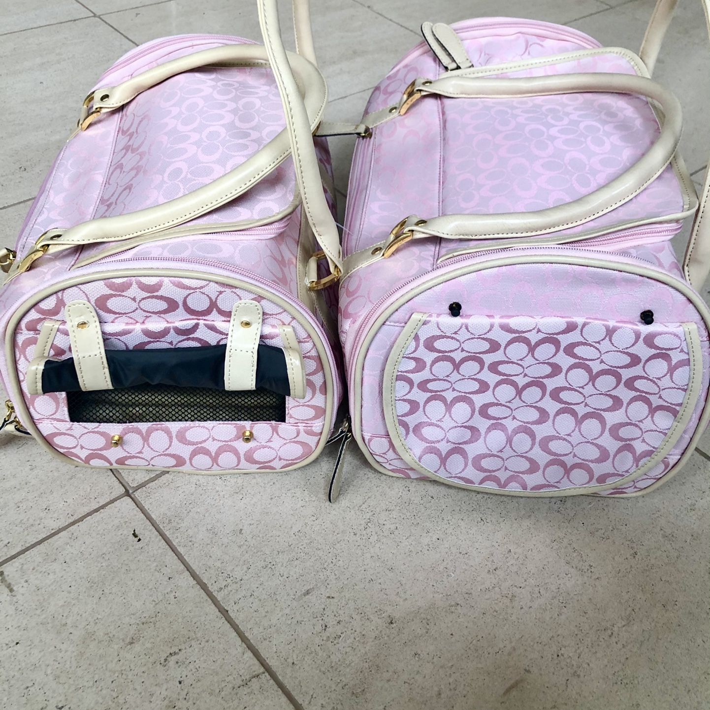 Airline Approved Pink Pet Dog Carrier Purse