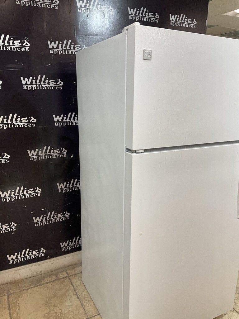 Kenmore Used Refrigerator Top and Bottom 30x65 1/2