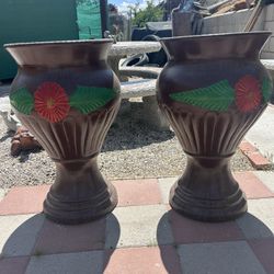New Flower Pots Made Out Of Clay 