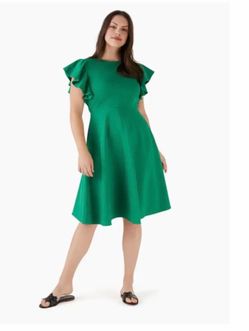 Kate Spade Flutter Sleeve Dress