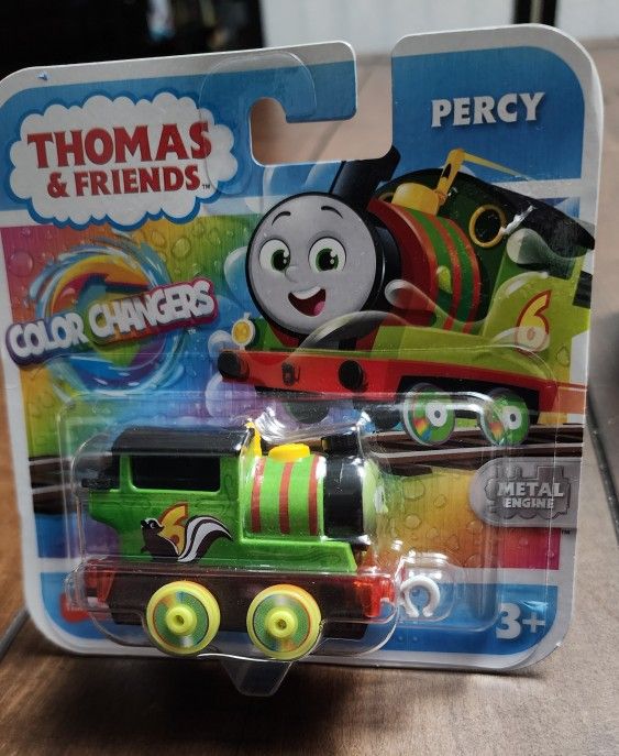 Thomas & Friends Percy Metal Engine Color Changer•New