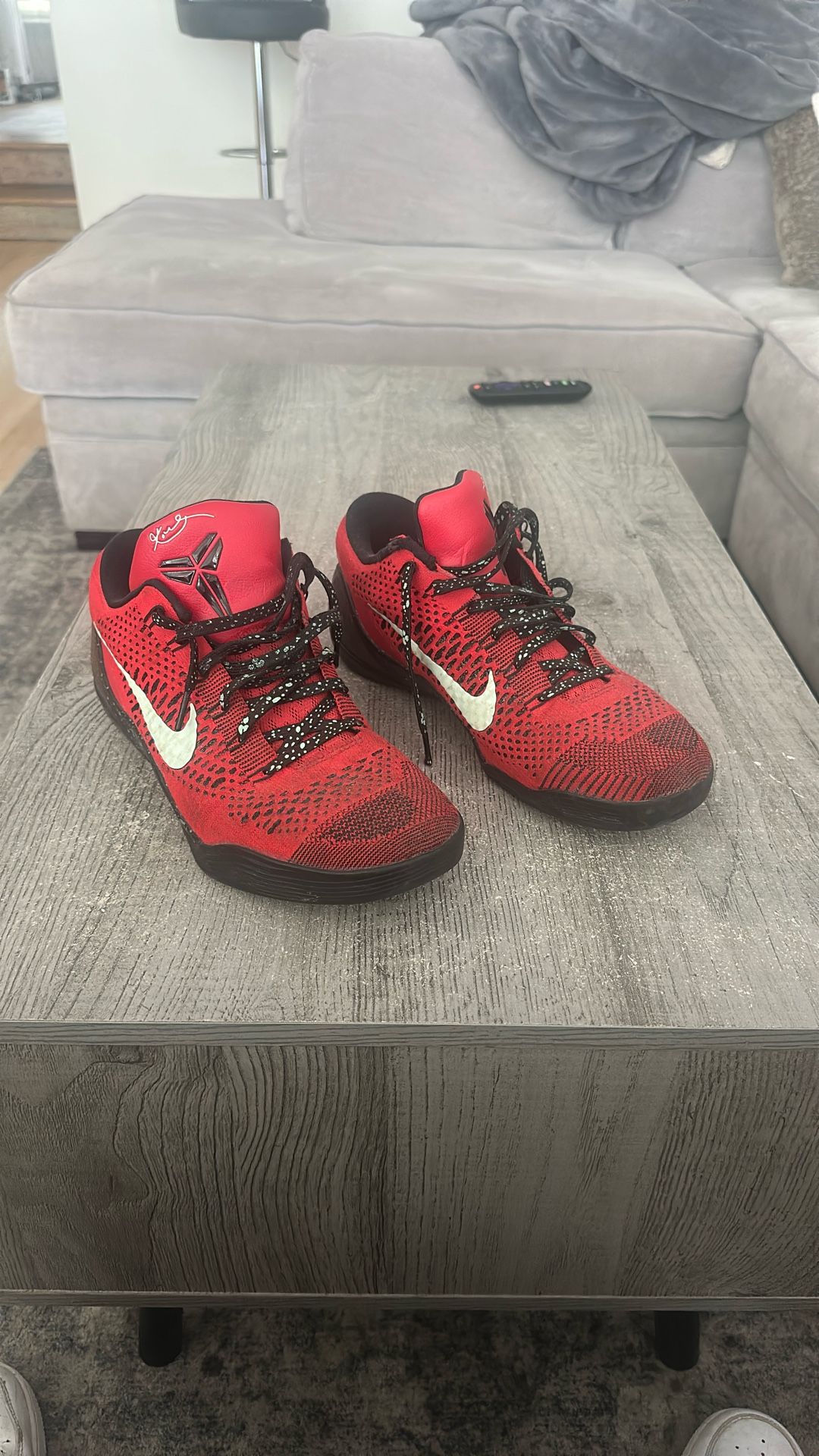 Nike Kobe 9 Elite Low University Red