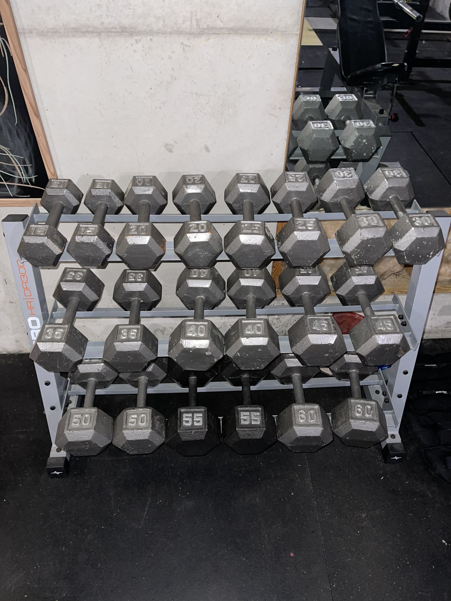 Hex Dumbbell Set (2lb-85lbs)
