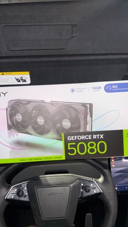 PNY NVIDIA GEFORCE RTX 5080 OC 16GB GDDR7 PCIe 5.0 GRAPHICS CARD NEW IN BOX