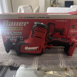 Bauer Compact Reciprocating Saw (Brushless)