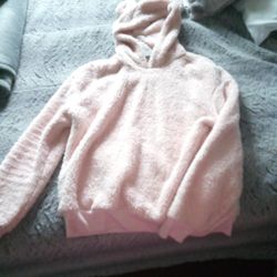 Bunny Ears Plush Hoodie