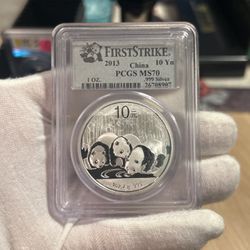 2013 China 🇨🇳 Panda 🐼 Silver Coin 