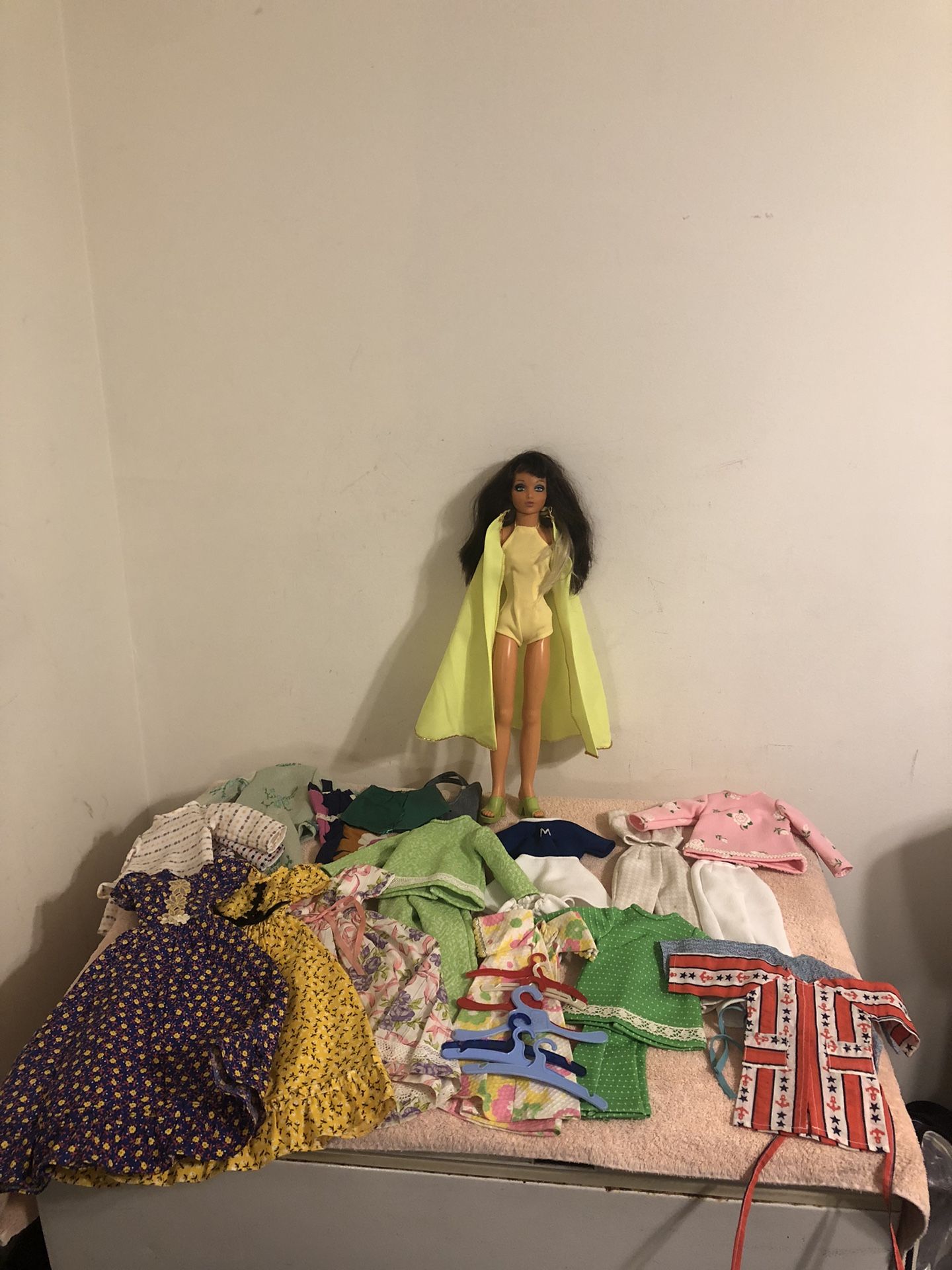 Vintage 1974 Ideal Tiffany Taylor 18” In Original Outfit Plus 12+ More & Shoes