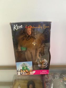 Ken as Cowardly Lion Wizard of Oz Doll